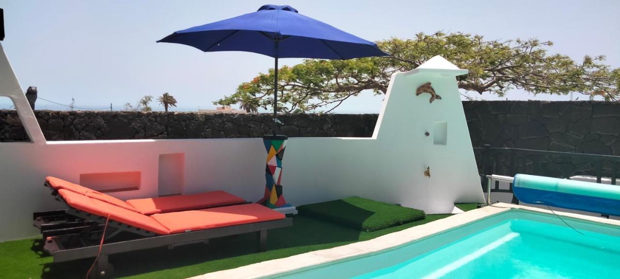 Aptos Con Piscina El Flamboyan 1 Teseguite المظهر الخارجي الصورة